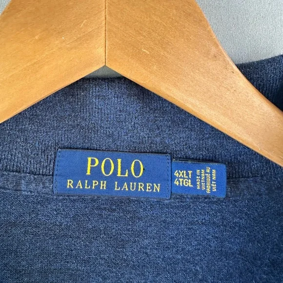 Ralph Lauren polo shirt tshirt man size 4X Tall - Picture 4 of 13